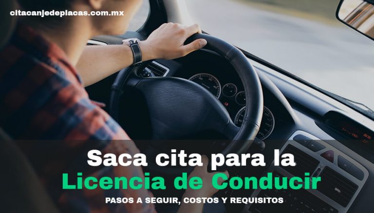 Cita para Licencia de Conducir México ¡Tramitar, Precios